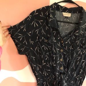 Navy blue mid length jumpsuit 🌊